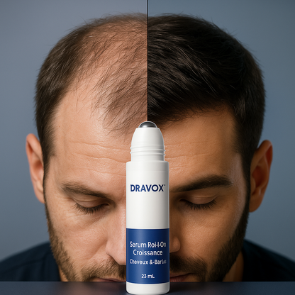 Sérum au Romarin – Fortifiant Naturel pour la Pousse des Cheveux et de la Barbe (Roll-On Massage)